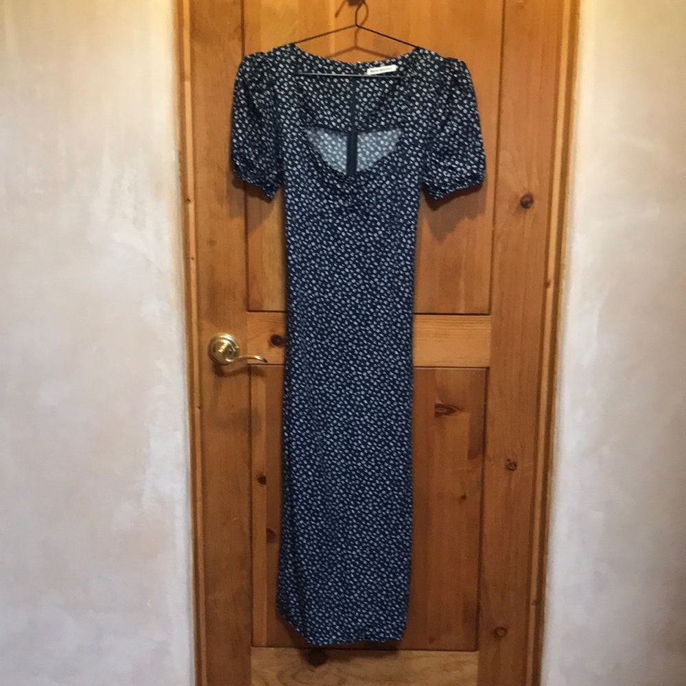 reformation floral kelby dress, L